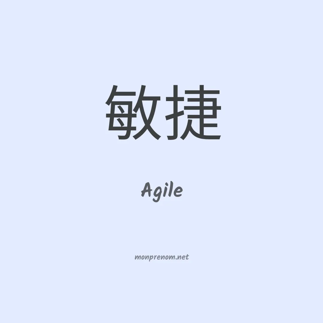 Agile en chino