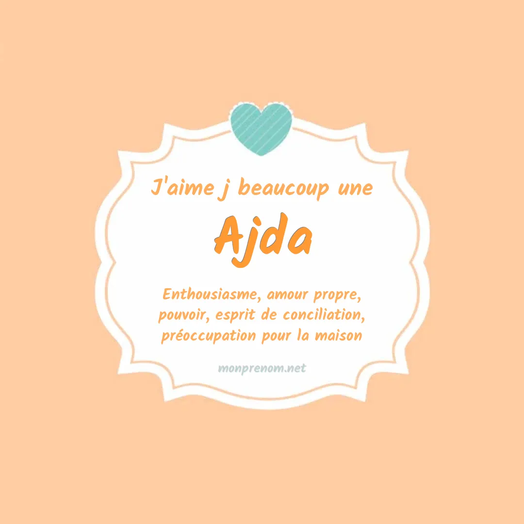 j'aime beaucoup Ajda