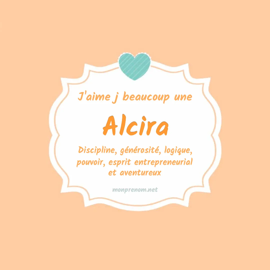 j'aime beaucoup Alcira
