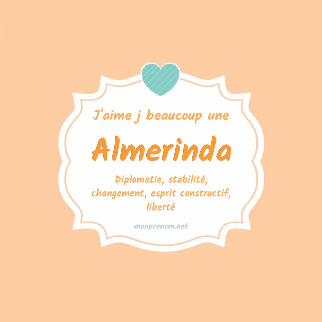 j'aime beaucoup Almerinda