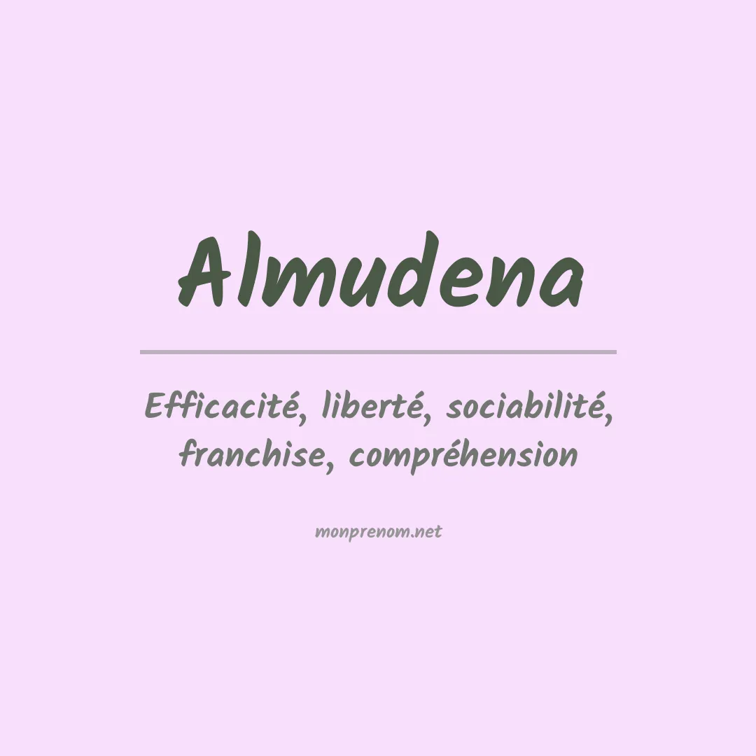 Signification du Prénom Almudena Signification du Prénom Almudena