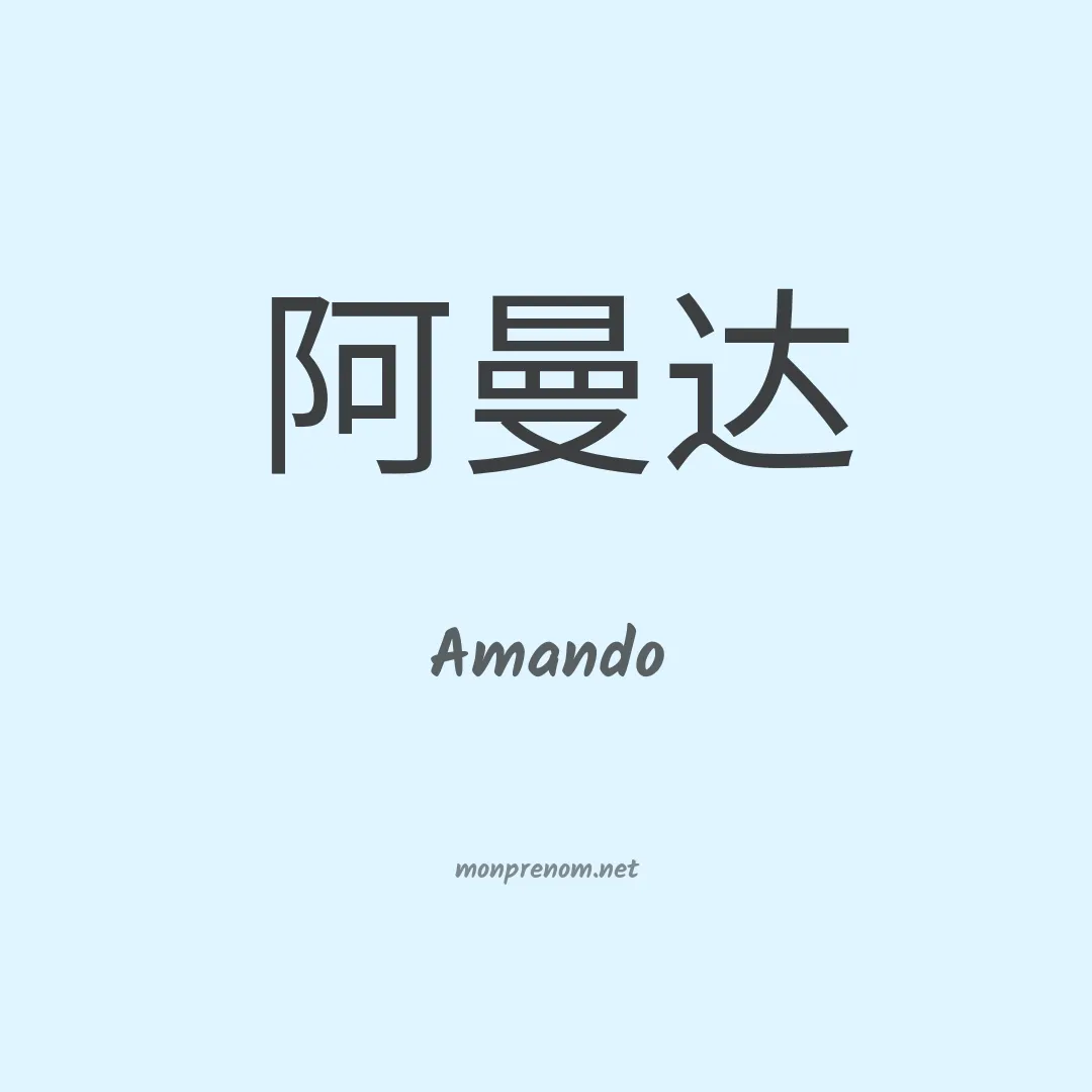Amando en chino