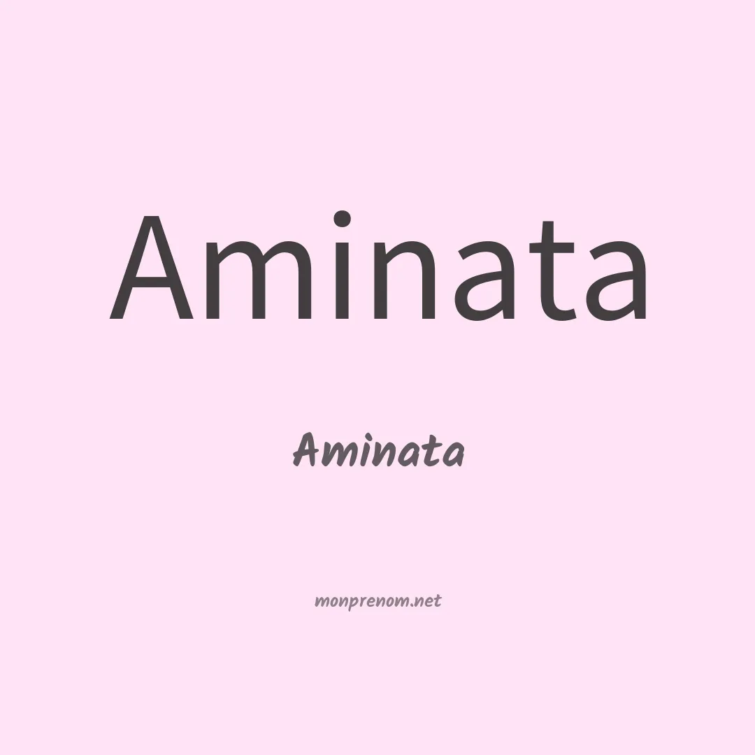Aminata en chino