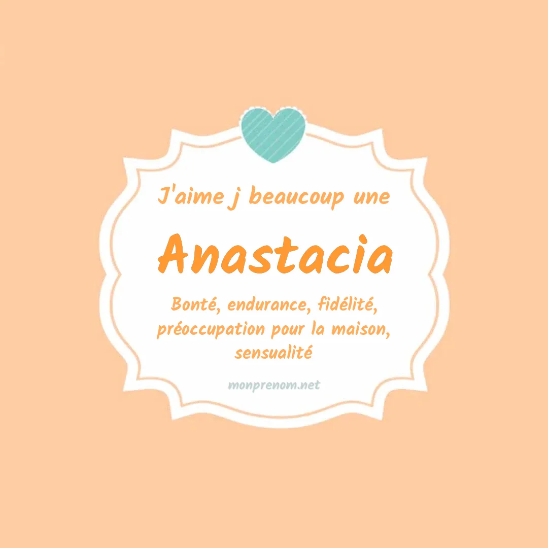 j'aime beaucoup Anastacia