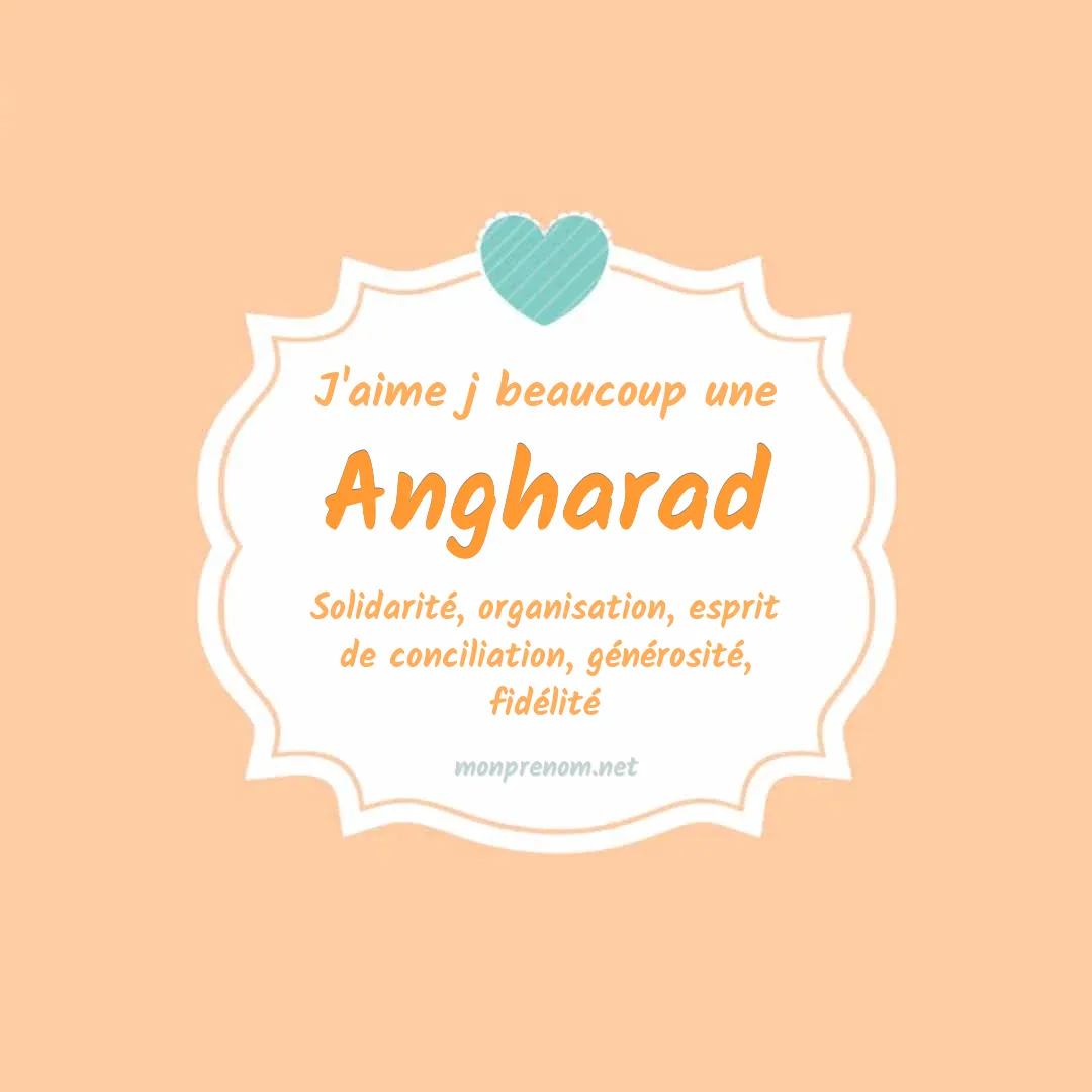 j'aime beaucoup Angharad