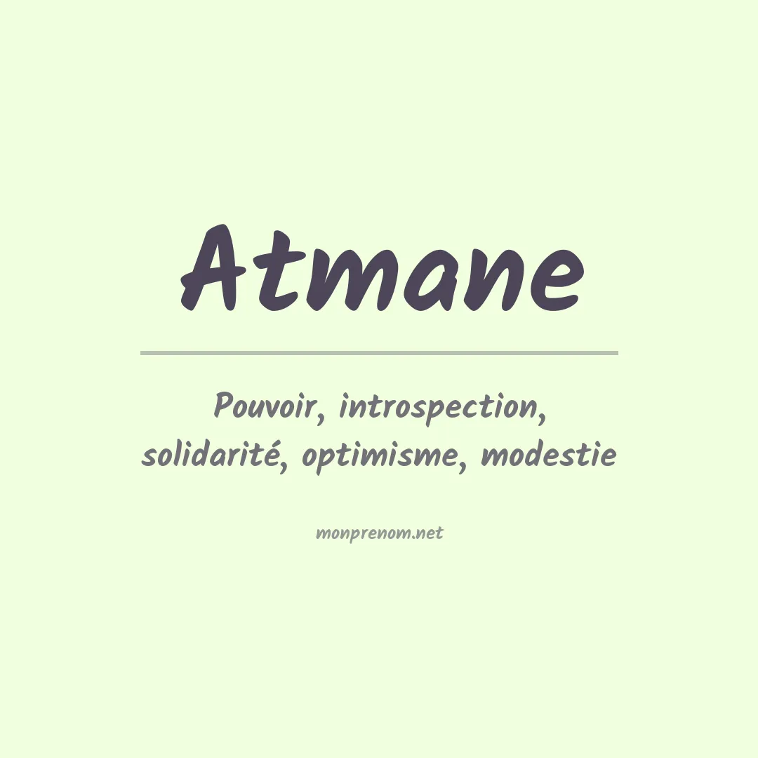PrénomAtmane