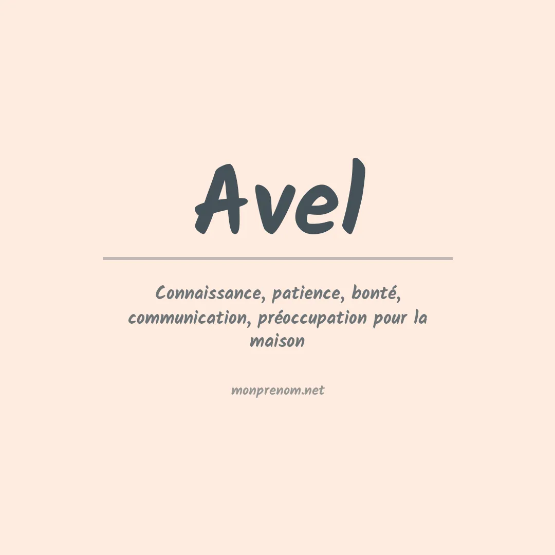 Signification du Prénom Avel Signification du Prénom Avel