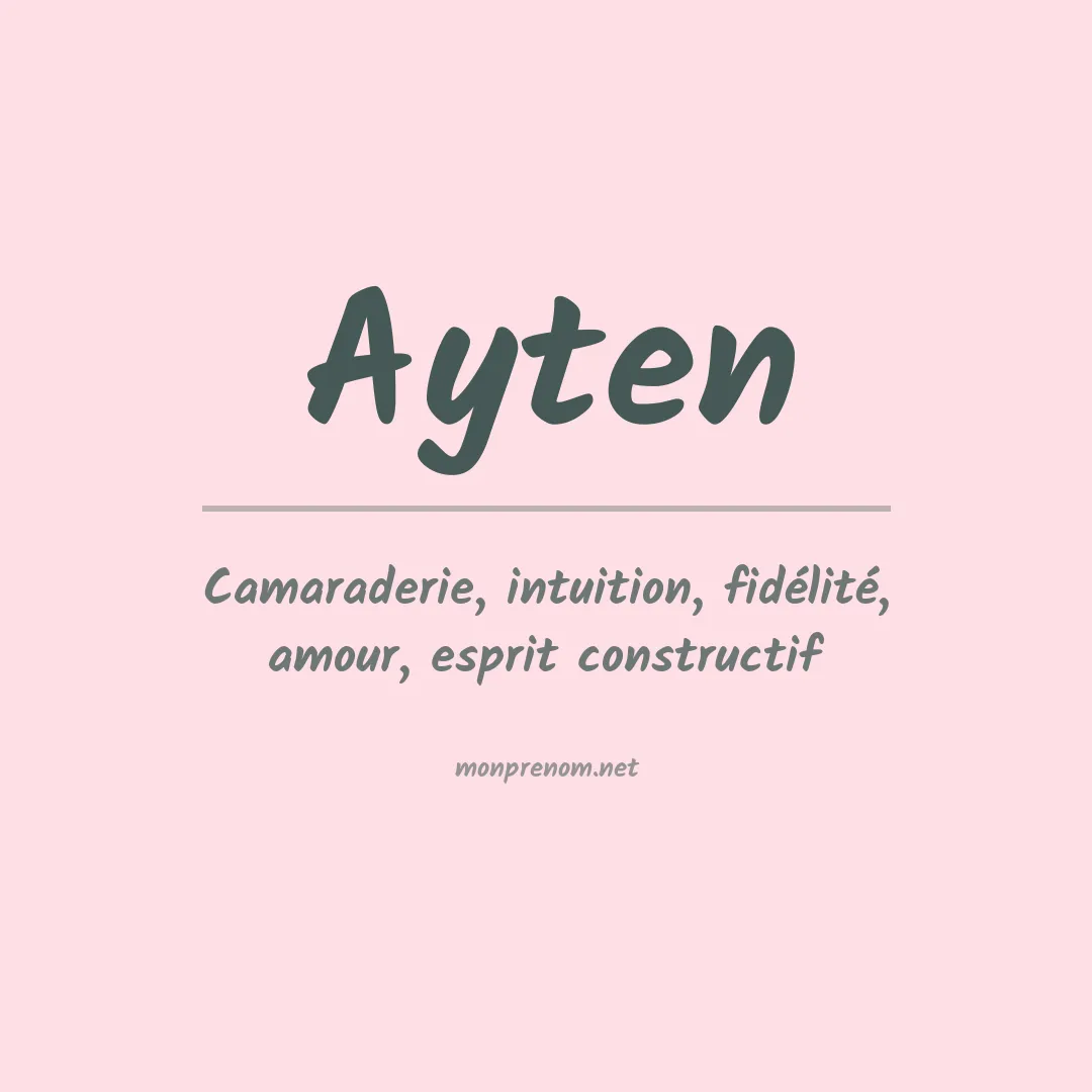 PrénomAyten