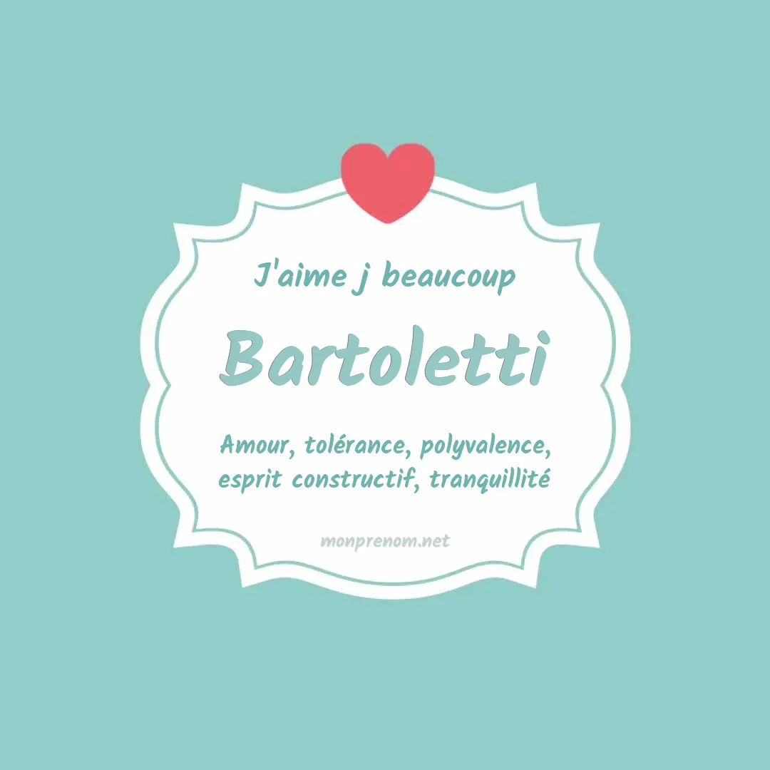 j'aime beaucoup Bartoletti