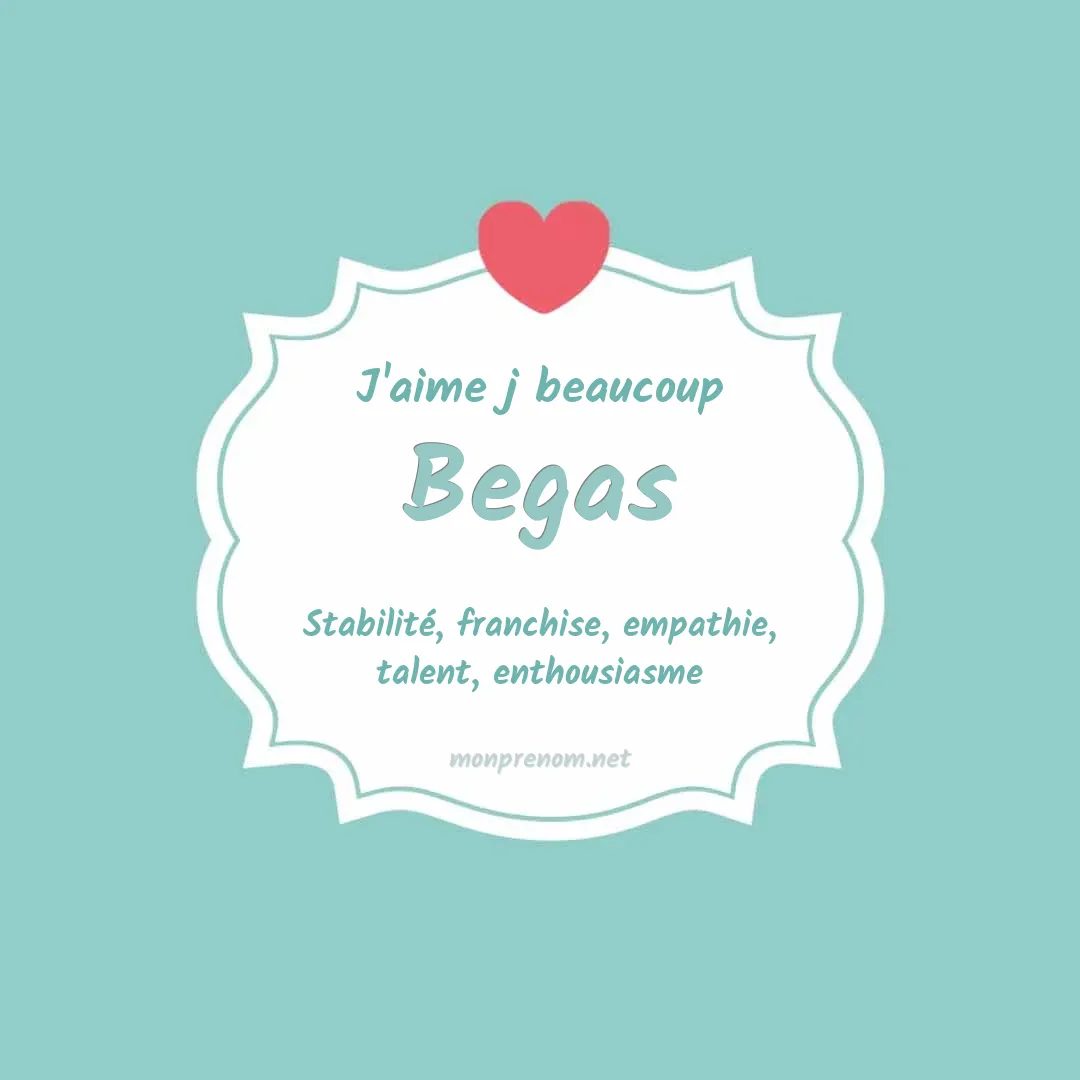 j'aime beaucoup Begas