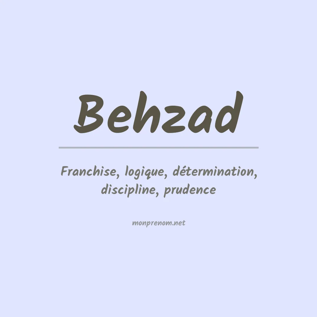 PrénomBehzad