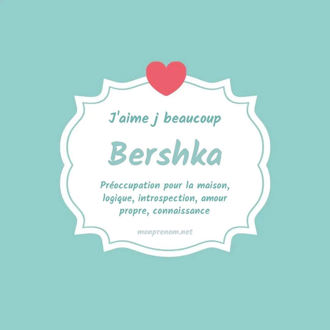 j'aime beaucoup Bershka