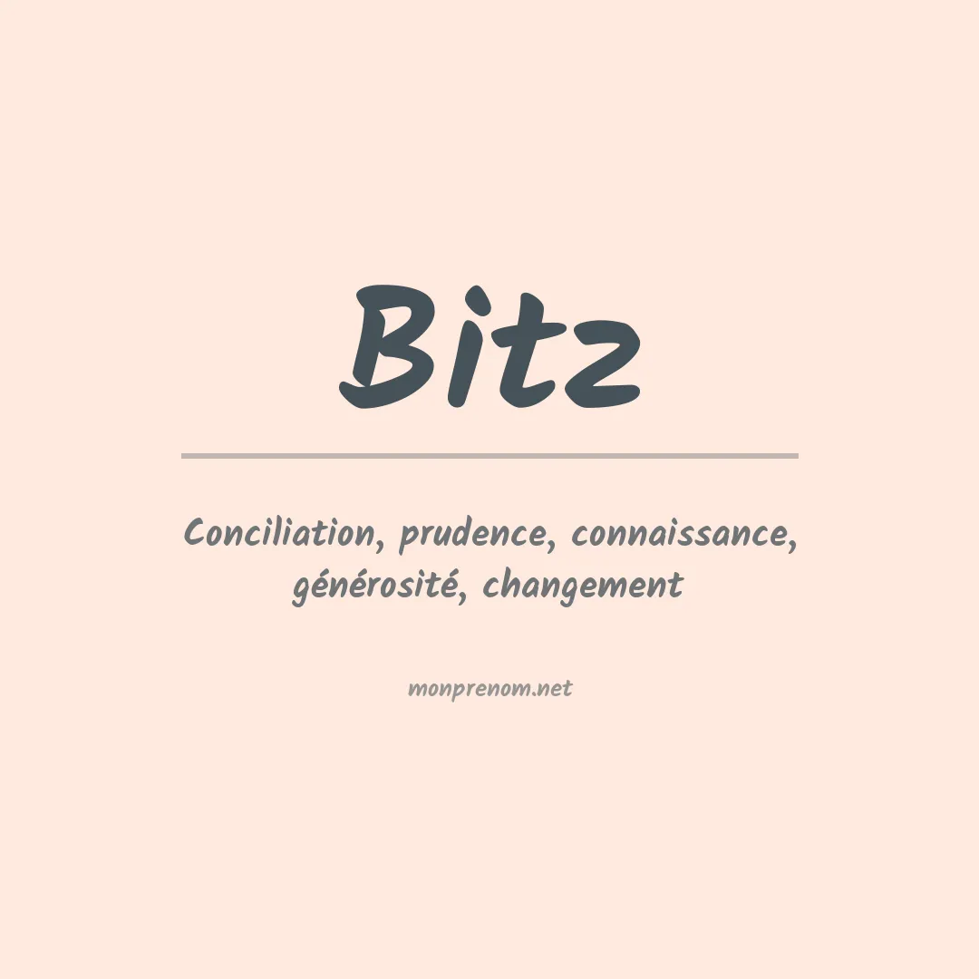 Signification du Prénom Bitz