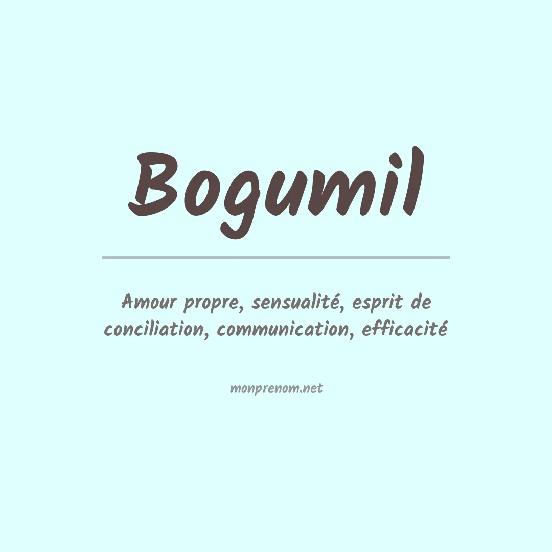 Signification du Prénom Bogumil