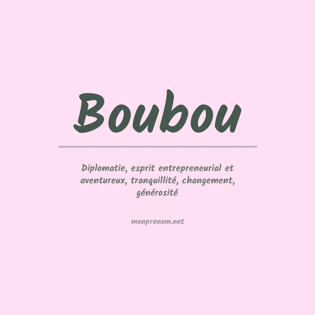 PrénomBoubou