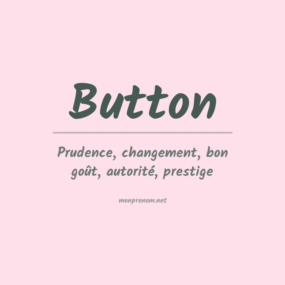 Signification du Prénom Button