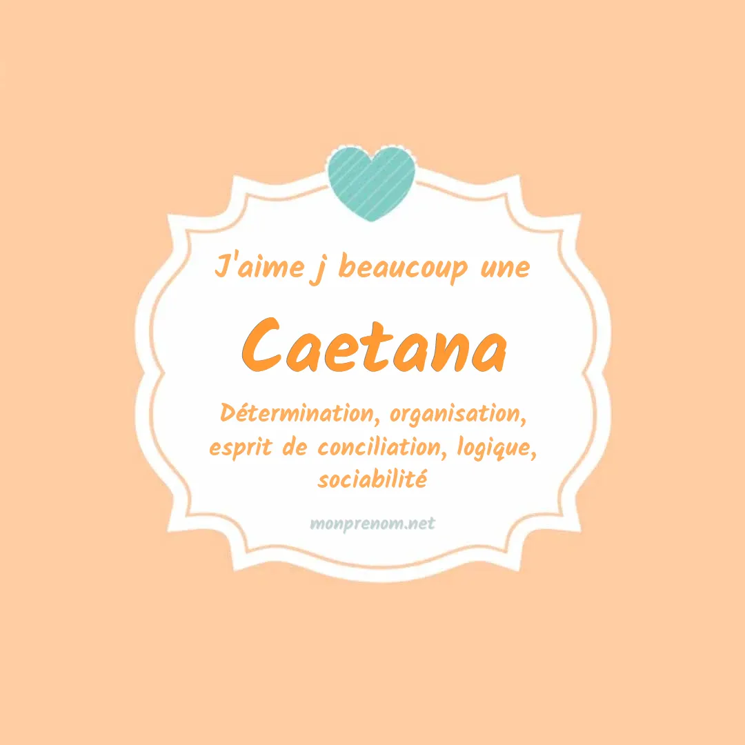 j'aime beaucoup Caetana