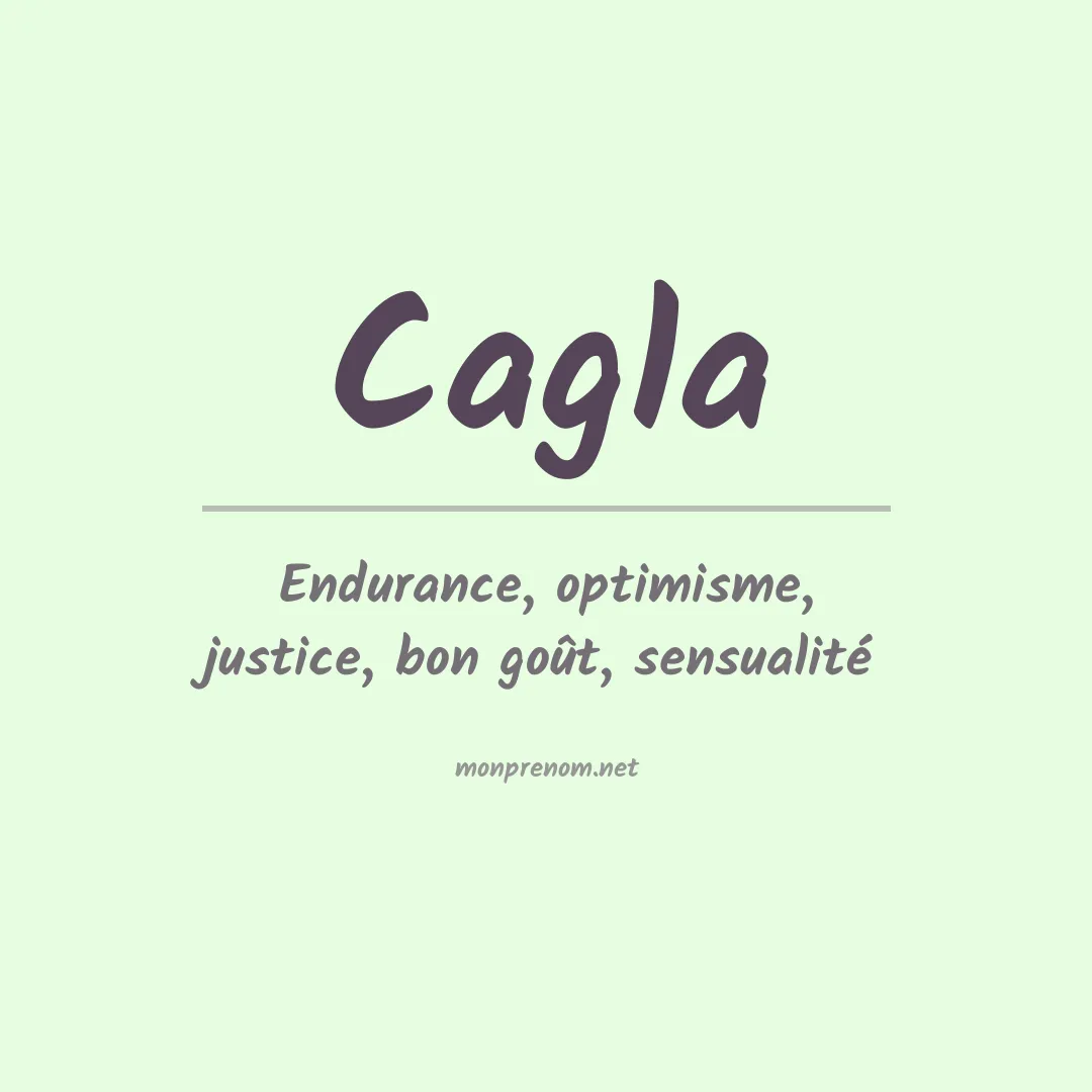 Signification du Prénom Cagla Signification du Prénom Cagla