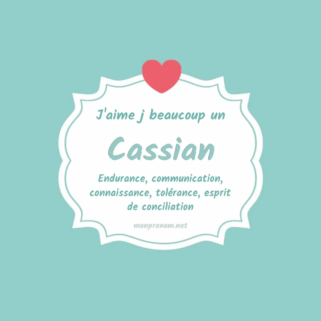 j'aime beaucoup Cassian