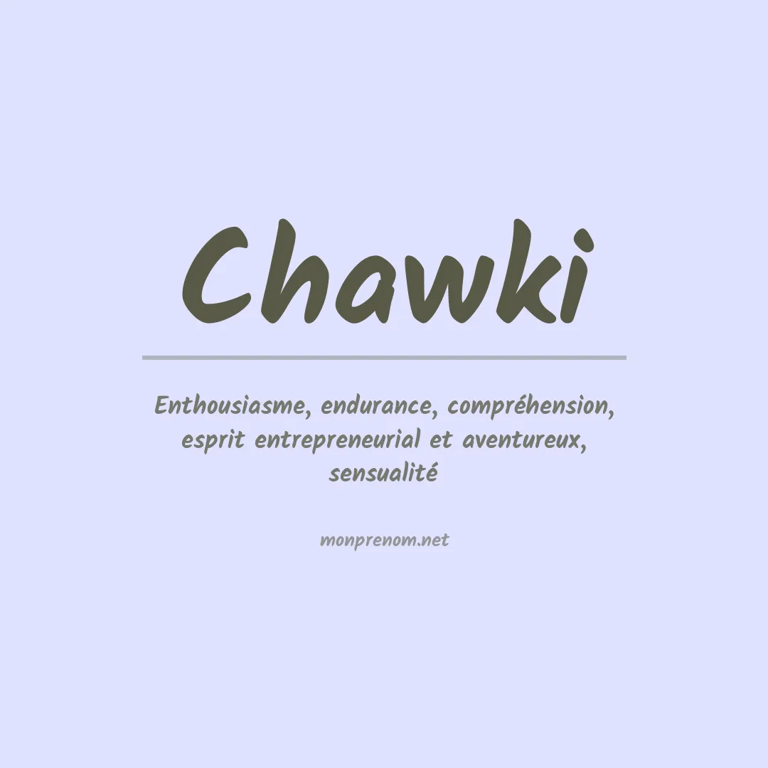PrénomChawki