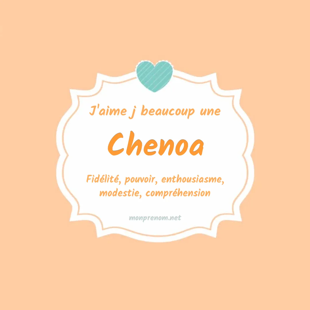 j'aime beaucoup Chenoa