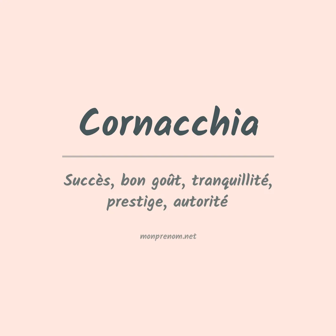 Signification du Prénom Cornacchia Signification du Prénom Cornacchia