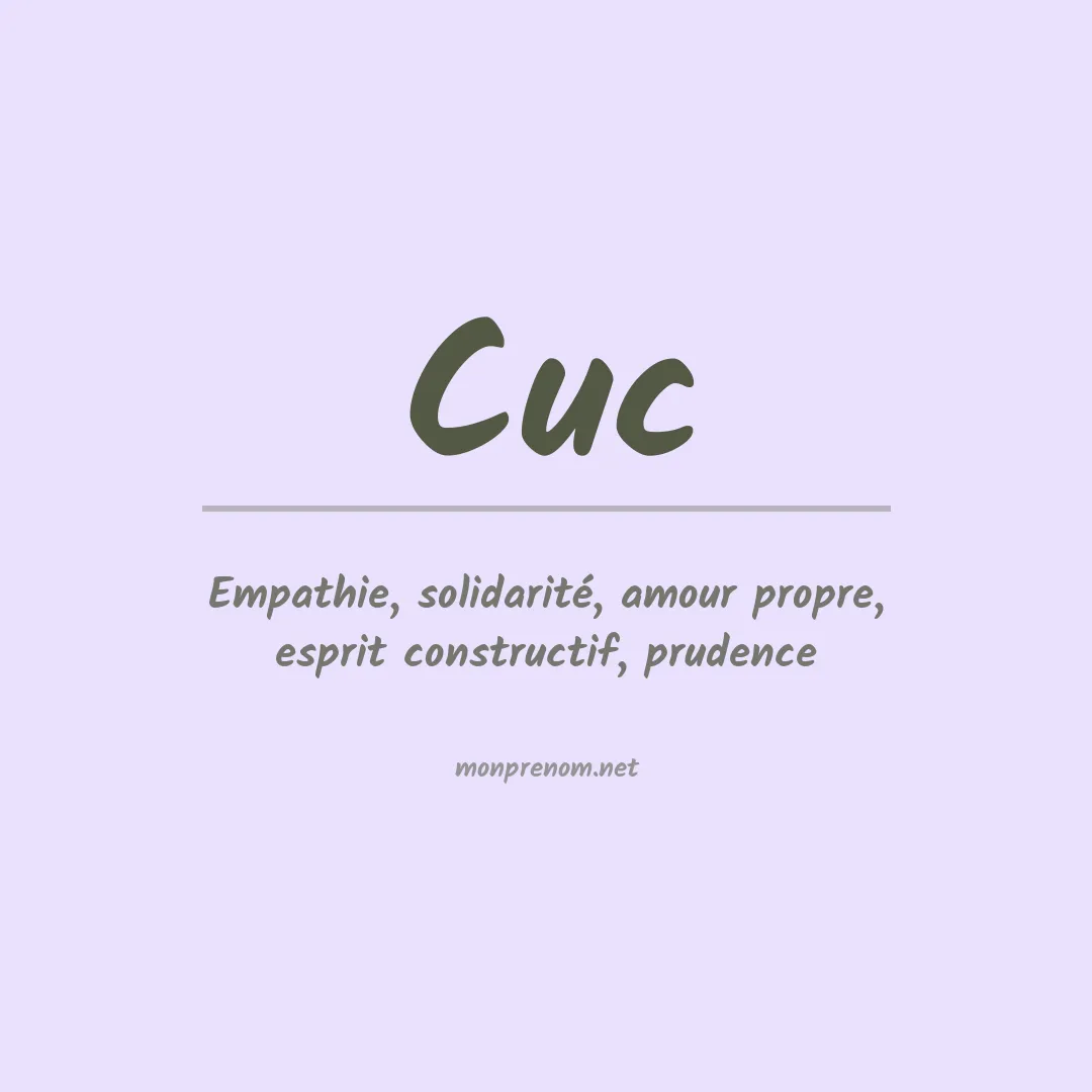 PrénomCuc