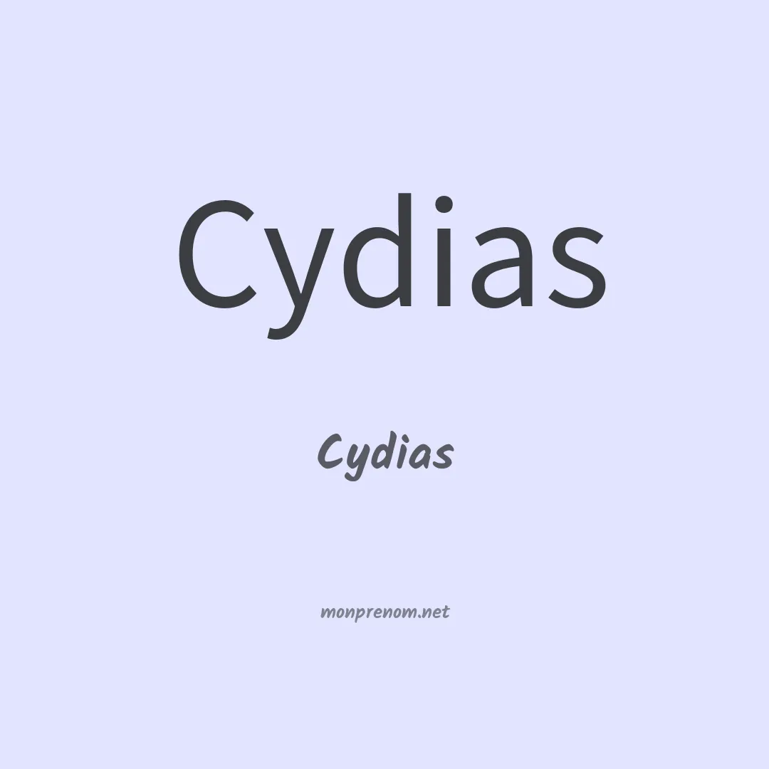 Cydias en chino