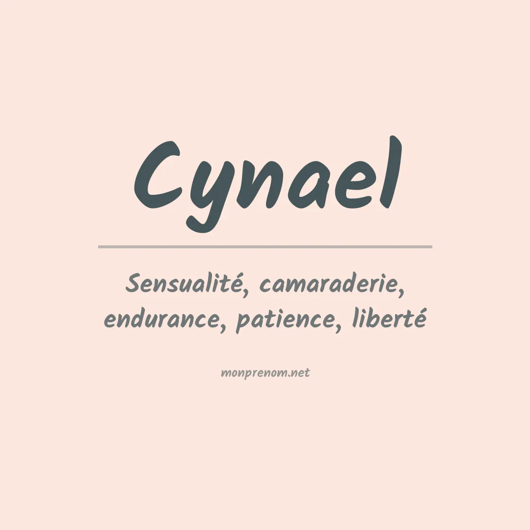 Signification du Prénom Cynael Signification du Prénom Cynael