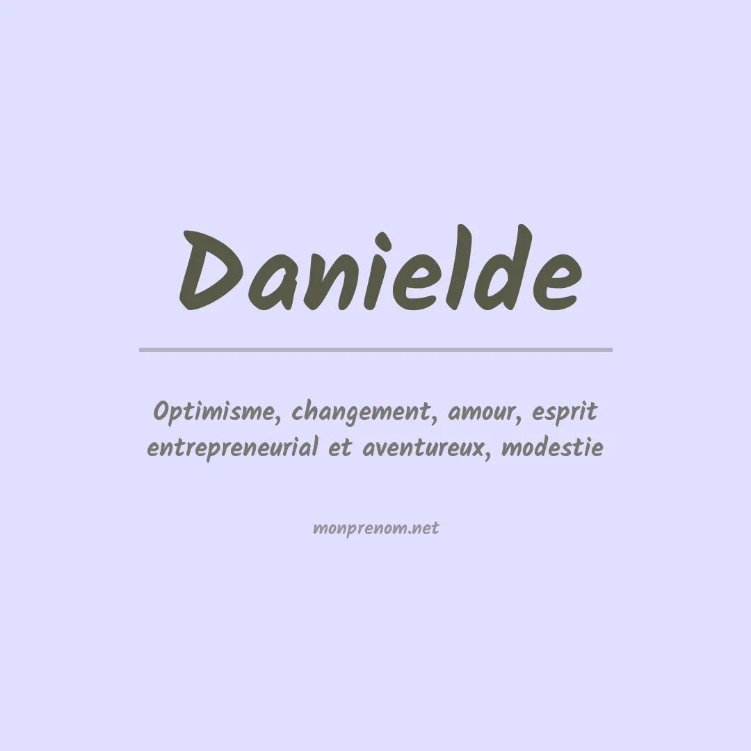 Signification du Prénom Danielde Signification du Prénom Danielde