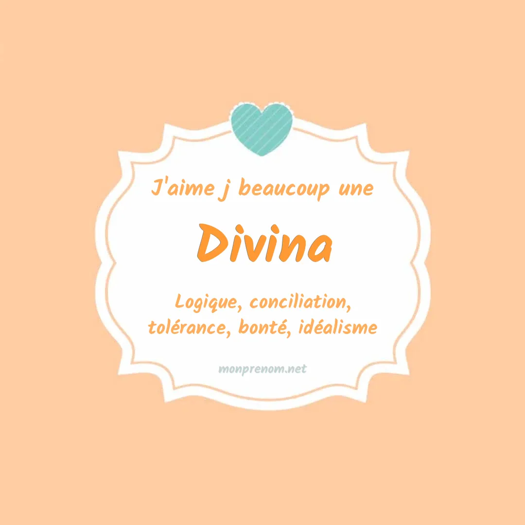 j'aime beaucoup Divina
