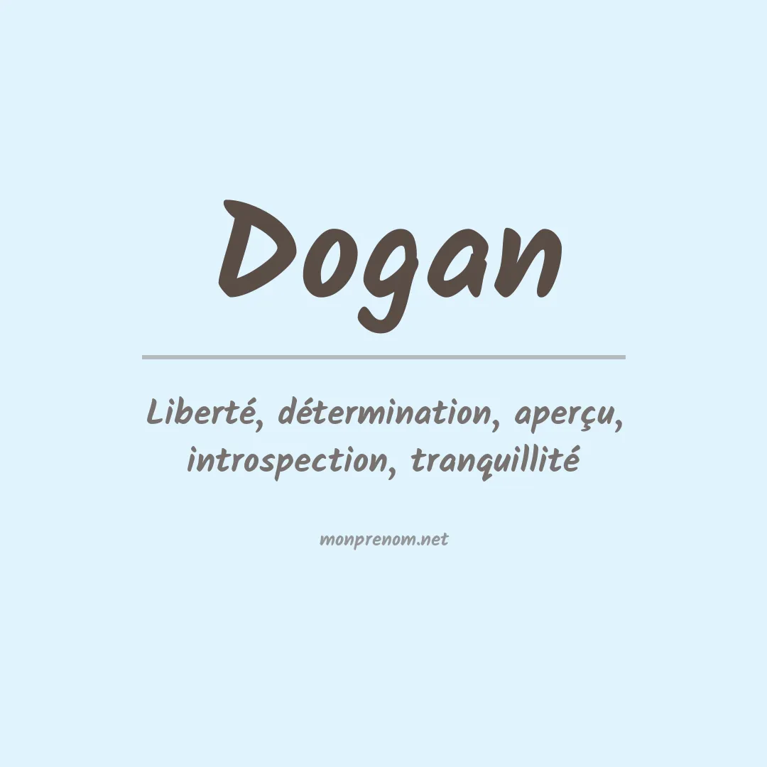 Signification du Prénom Dogan Signification du Prénom Dogan
