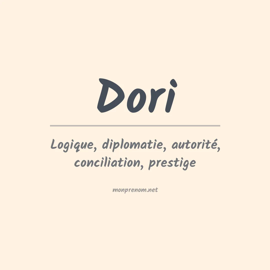 Signification du Prénom Dori