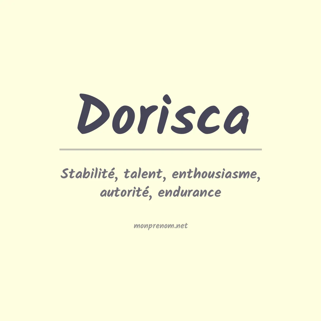 Signification du Prénom Dorisca Signification du Prénom Dorisca