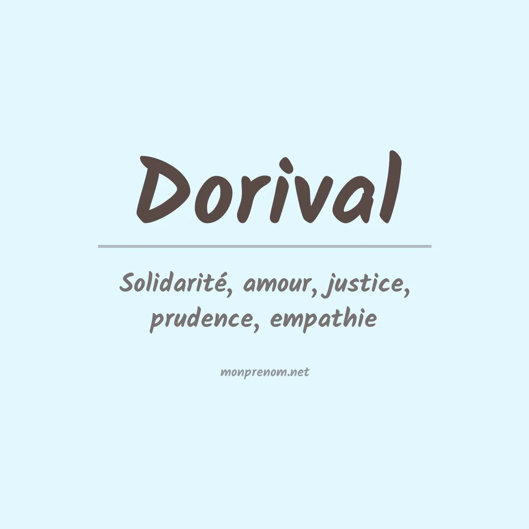 Signification du Prénom Dorival