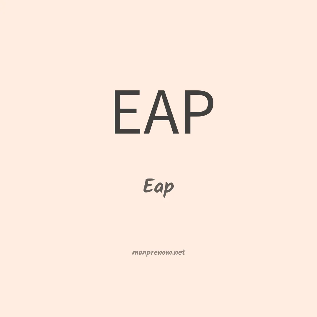 Eap en chino