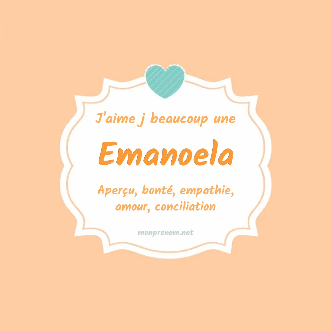 j'aime beaucoup Emanoela