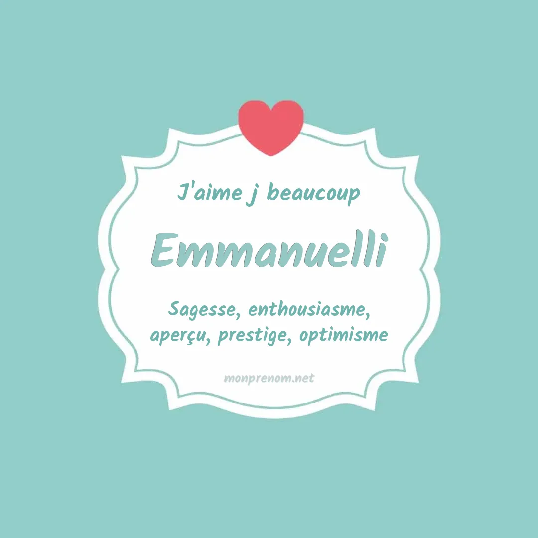 j'aime beaucoup Emmanuelli