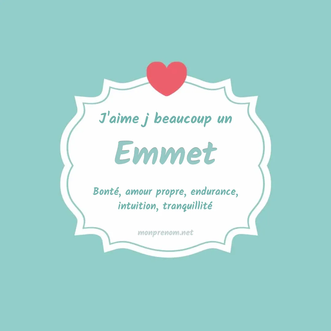 j'aime beaucoup Emmet