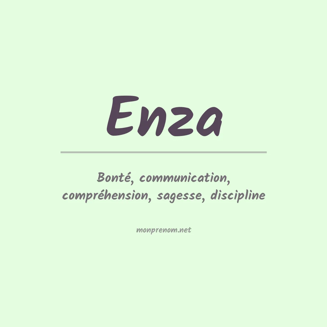 Signification du Prénom Enza Signification du Prénom Enza
