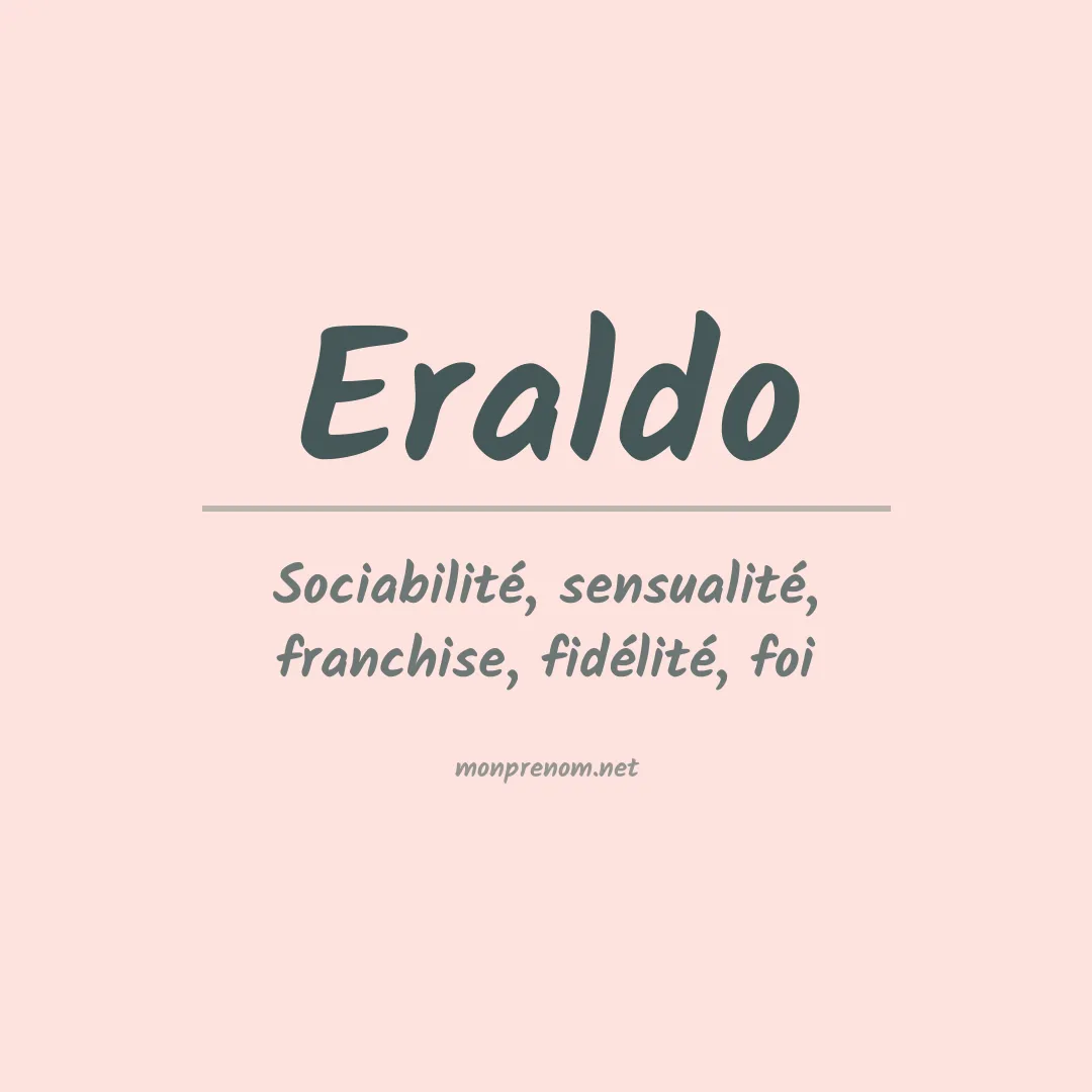 Signification du Prénom Eraldo