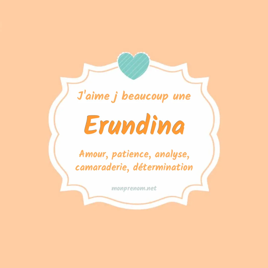 j'aime beaucoup Erundina