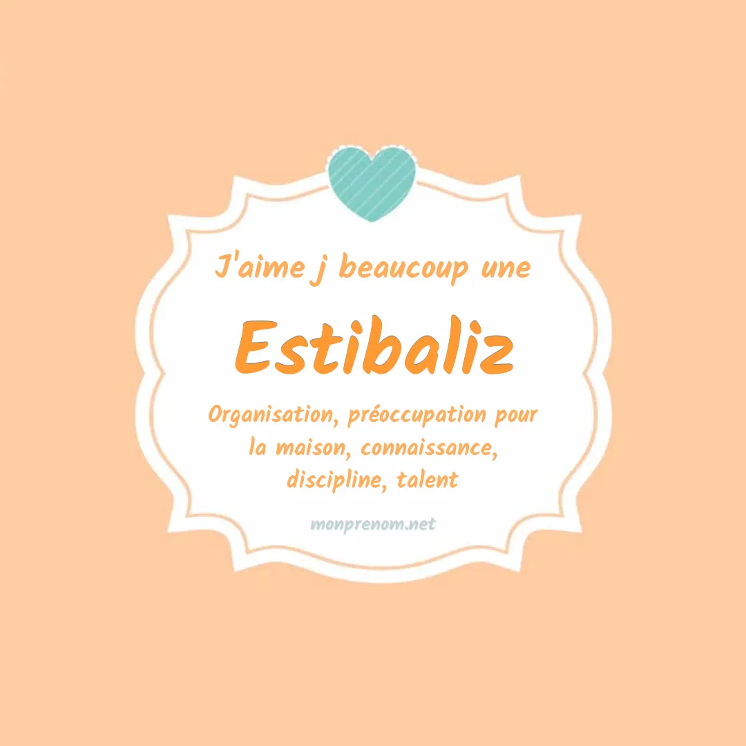 j'aime beaucoup Estibaliz