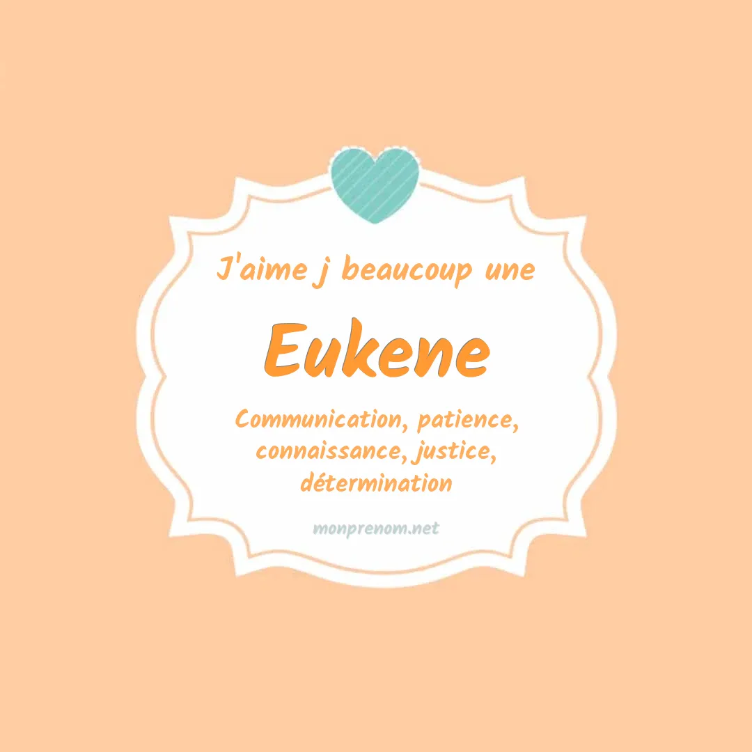 j'aime beaucoup Eukene