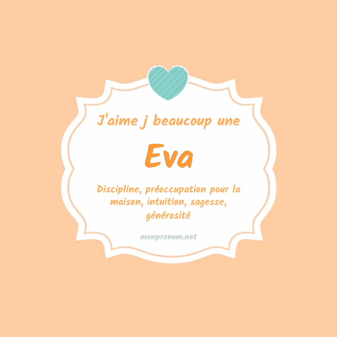 Signification du Pr nom Eva