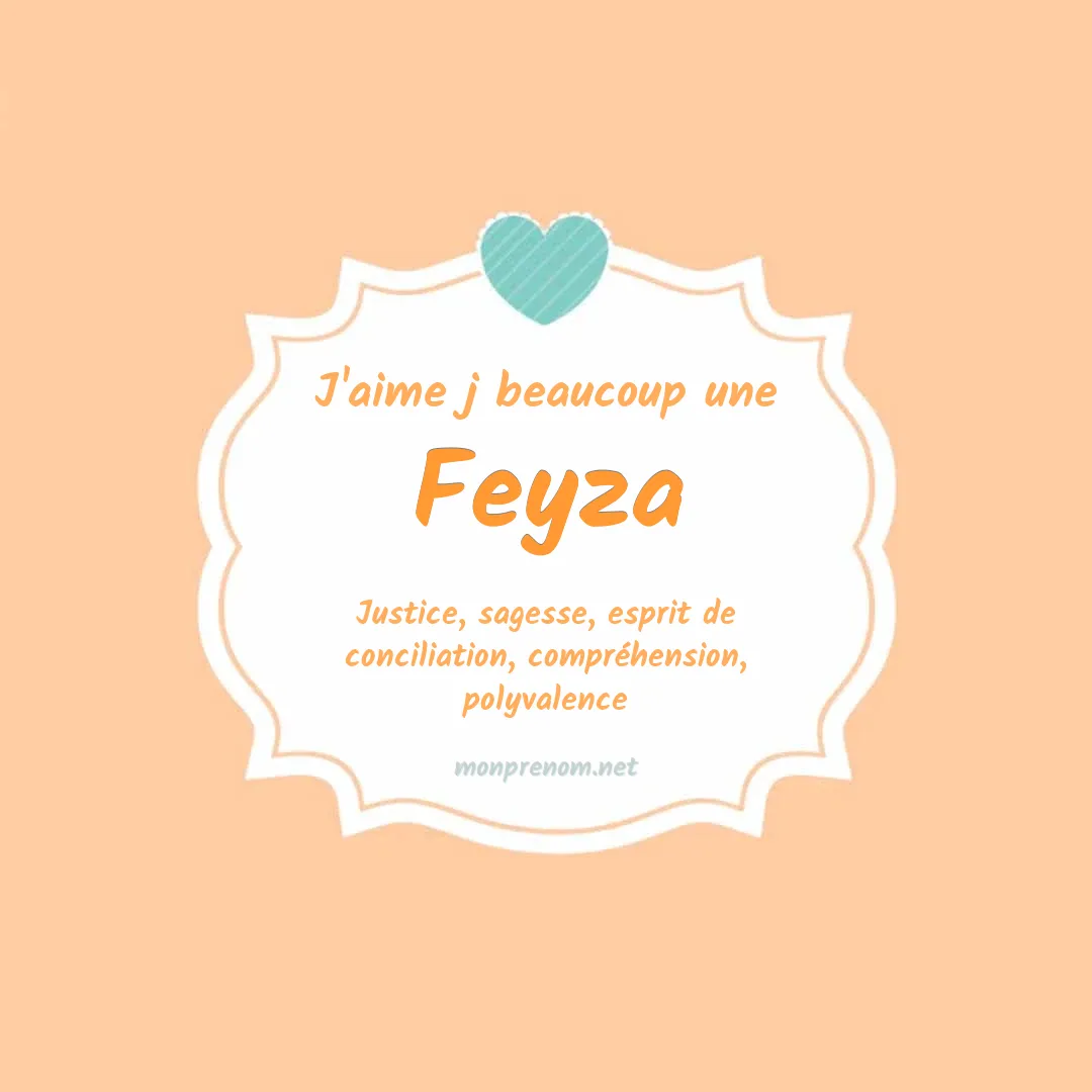 j'aime beaucoup Feyza