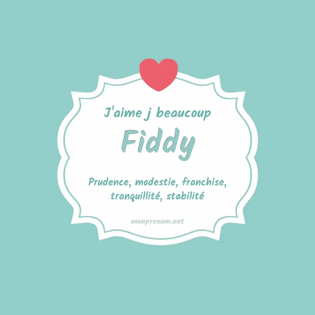 j'aime beaucoup Fiddy