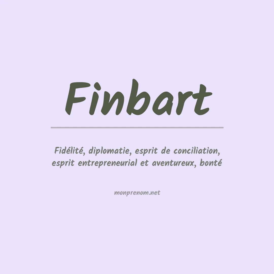 Signification du Prénom Finbart Signification du Prénom Finbart