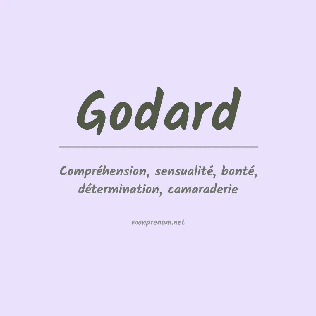 Signification du Prénom Godard