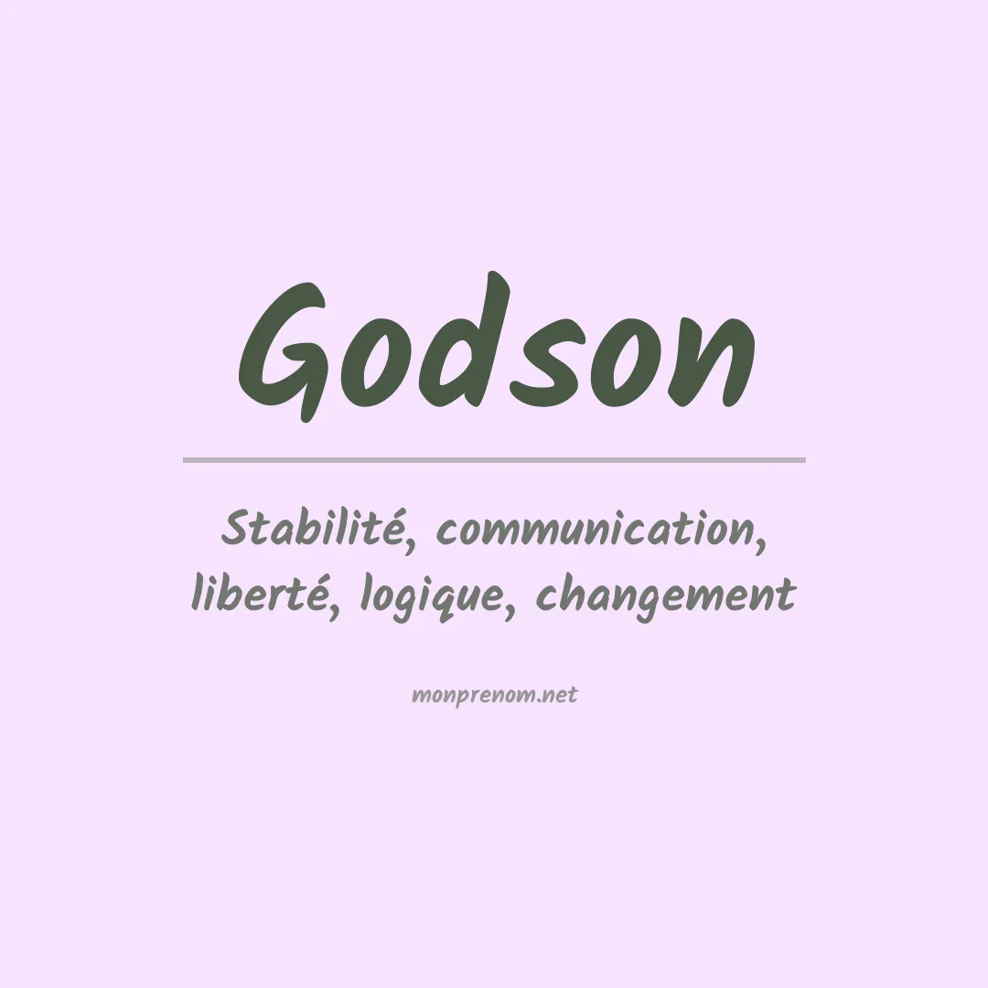 Signification du Prénom Godson Signification du Prénom Godson